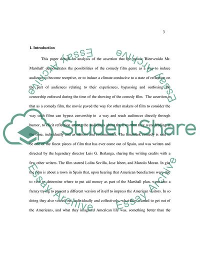 Bienvenido Mr. Marshall by director Luis G Berlanga