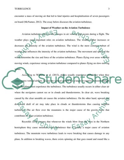 Turbulence in North America