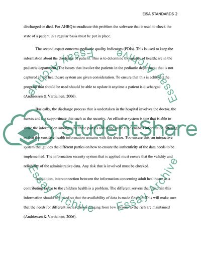 Dissemination of Health Data among Hospitals