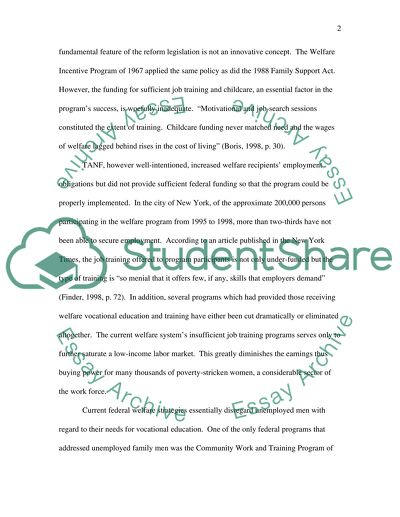 Welfare, a Broken System