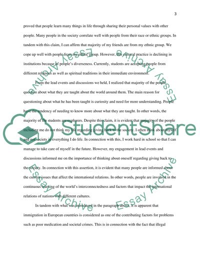 What am I Learning in Global Perspectives