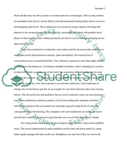 Effect of Advanced Technology on Our Hearing