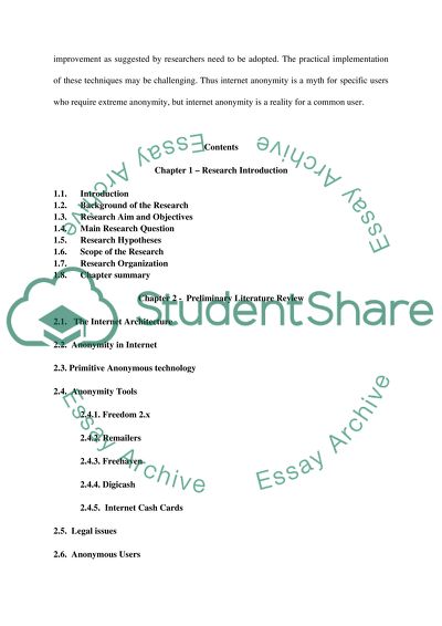 Is Internet Anonymity a Myth or a Reality