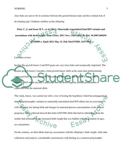 Introduction to Nursing research