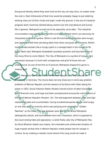 Critical Review of Metropolis