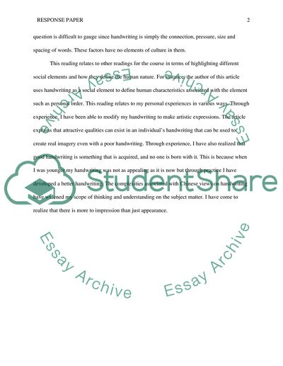 Handwriting As A Means Of People Communicate