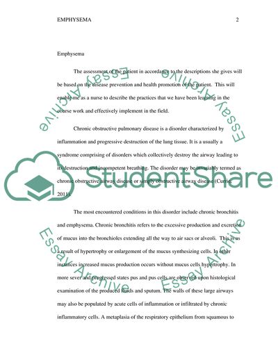 Breathe Care Plan: Emphysema