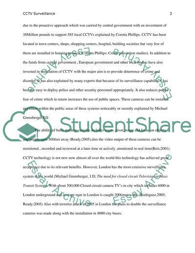 The Role of The CCTV Surveillance Systems in Reducing Crime in City Centers