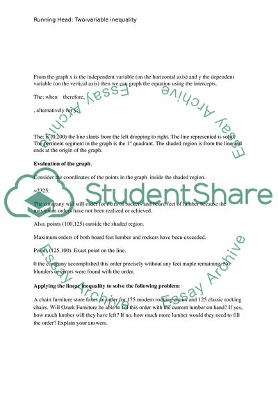 Two-Variable Inequality