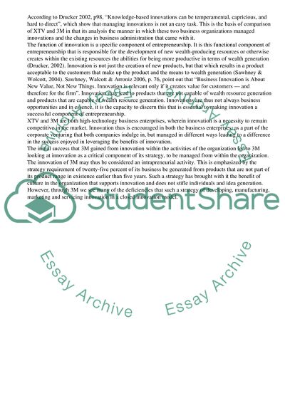 3M versus Xerox Technology Ventures Performance