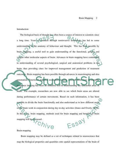 Brain Mapping - Molecular Basis of Diseases and Behavioural Changes