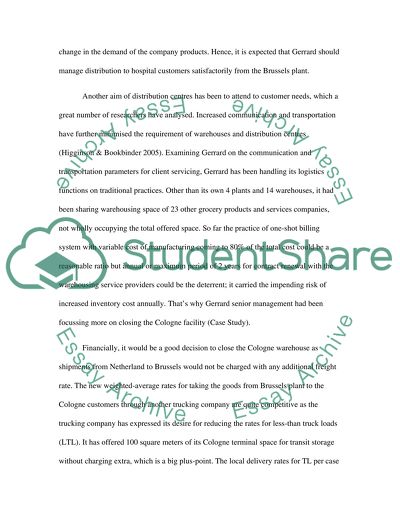 Design and Operation of Logistics Systems