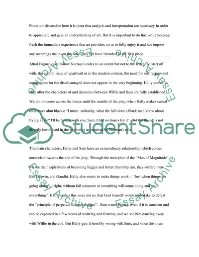 Interpretation and Criticism: the Immediacy of Experience