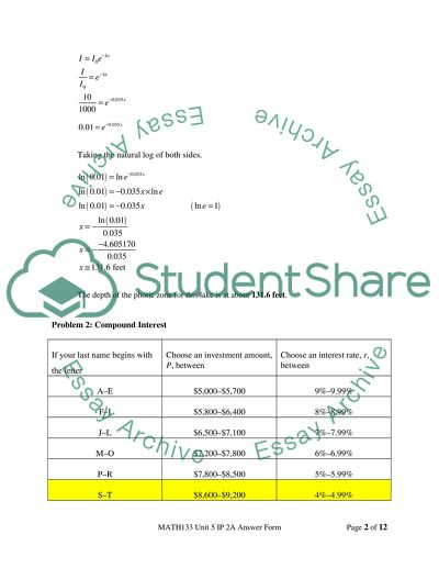 Exponential and logarithmic functions