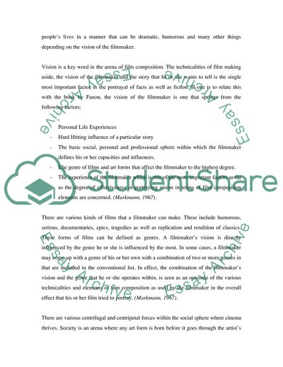 The Politics of Looking Relations in Films
