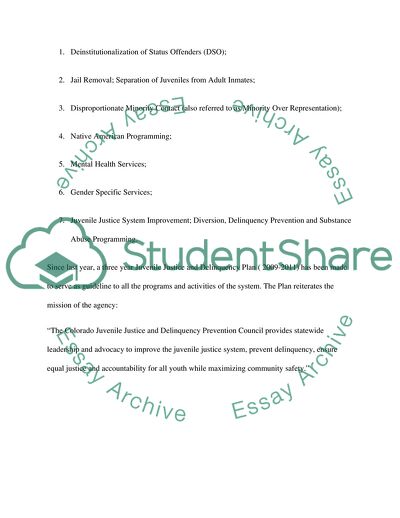 Juvenile Justice System in Colorado
