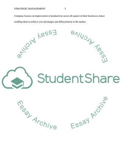 Strategic Management