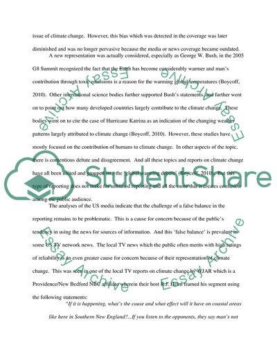 The Increased Attention on Global Warming