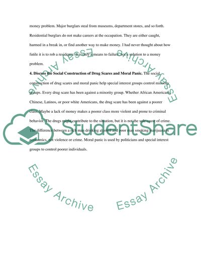 Discussion board Common Crimes and Consequences