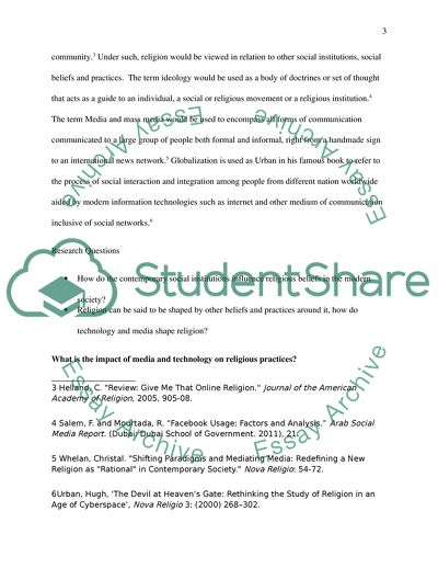 Role of Media and Technology in Facilitating New Religious Movements