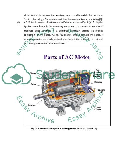Electric Motors and Accuracy of Instrumentation System