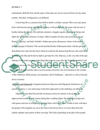 The Epic of Gilgamesh (trans. Maureen Gallery Kovacs)