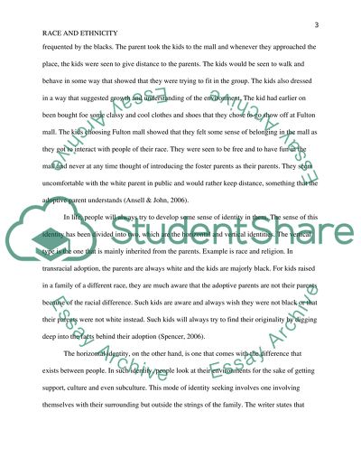 Similarities of Race and Ethnicity