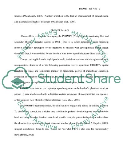 Sound Production Treatments