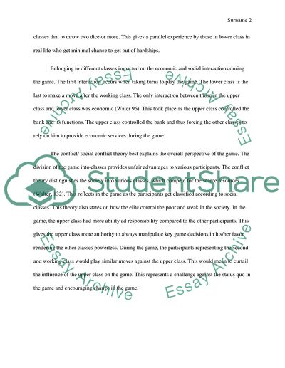 Sociology Applied 4 (Social Class and Stratification)