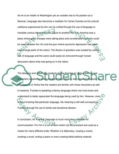 What Fuentes Thinks About Language