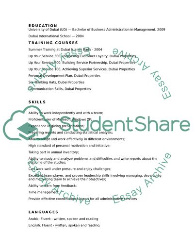 Coordinator Administration Services