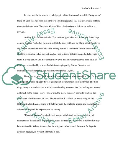 Gruwells Freedom Writers