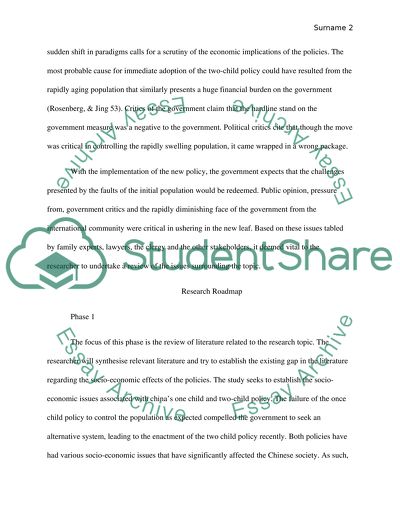 Sample Of Research Essay Paper Essays On Importance Of English also Science Argumentative Essay Topics Progress Report One Child Policy Vs New Two Child Policy Essay Essay In English