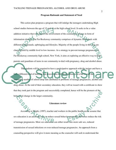 Teen Entertainment Program at School