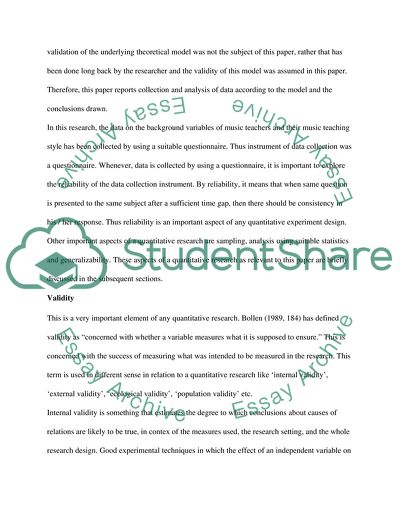 The Effect of Choral Music Teacher Experience