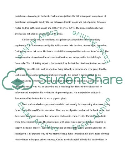 Carlitos Way by Edwin Torres