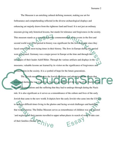 Jewish Museum in Dallas