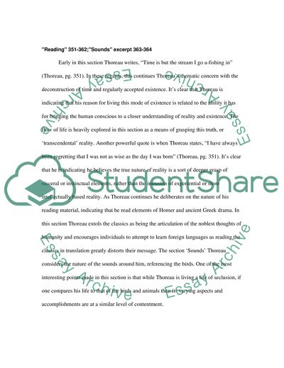 Where I Lived And What I Lived For by Henry Thoreau
