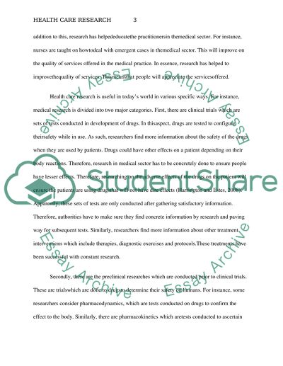 Health Care Research and Your Role as a Health Care Leader