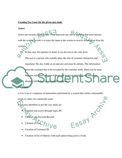 The Software Requirement Specification