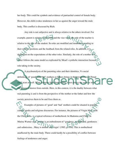 External Definitions of Good and Bad Parents