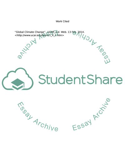 Global Climate Change