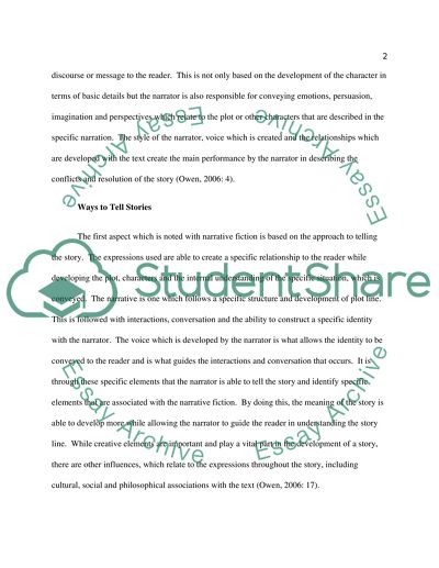 Comparison of Storytelling Rules in English Literature