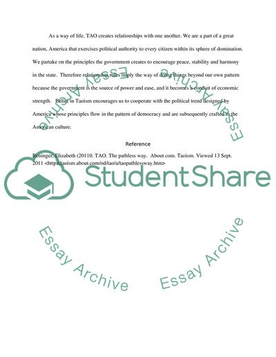 How Taoism Affects Relationship Roles in America