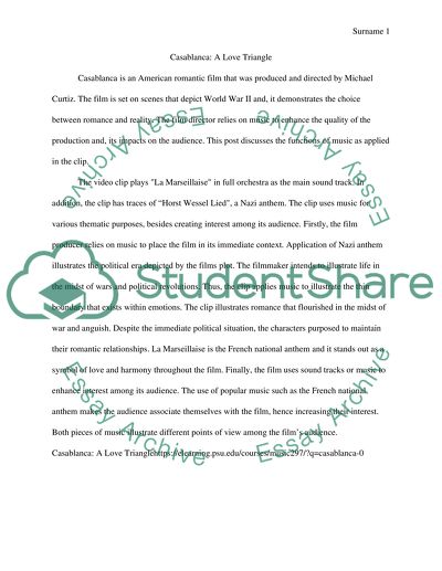 Discuss a portion of the clip