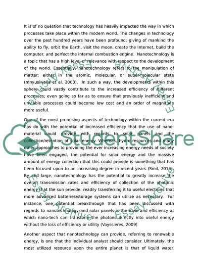 Solar Energy as a Form of Renewable Energy