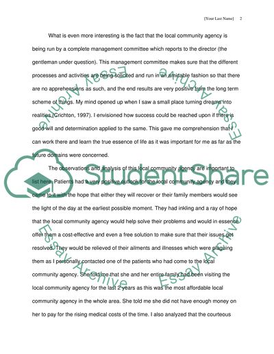 Visit a community agency or family support services