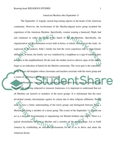 American Muslims after September 11