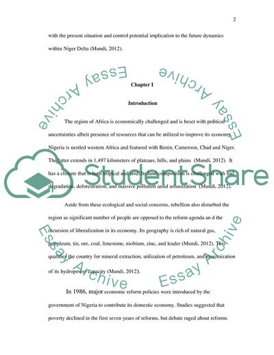 The Nigerian Military in Its Fight against Militant Groups