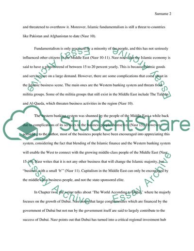 Analysis of Forces of Fortune: The Rise of the New Muslim Middle-Class Book by Vali Nasr